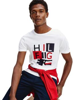 Camiseta Tommy Hilfiger Algodón Orgánico Logo Para Hombre