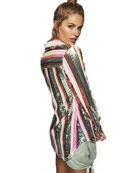 Camisola Highly Preppy Pailletes Multicolor Para Mujer