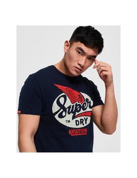 Camiseta Superdry Ligera Clásica Heritage Para Hombre