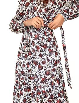 Falda Pepe Jeans Midi Estampado Floral Mimi Para Mujer