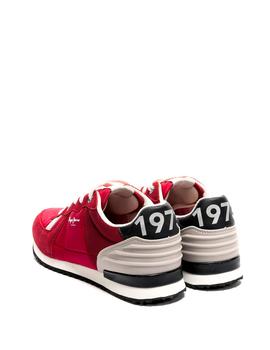 Sneaker Pepe Jeans Combianad Tinker Wer Rojas Para Hombre