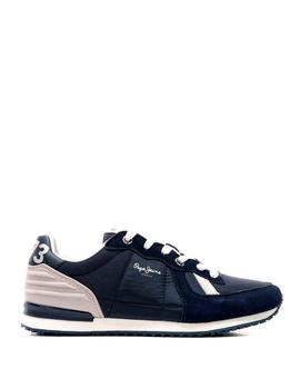 Sneaker Pepe Jeans Combianad Tinker Wer Marino Para Hombre