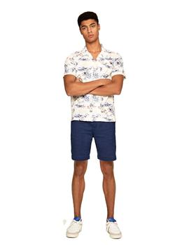 Camisa Pepe Jeans Hawaiana Desmond Para Hombre