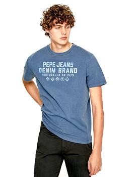 Camiseta Pepe Jeans Con Texto Estampado Ben Para Hombre