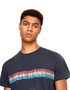 Camiseta Pepe Jeans De Algodón Marke Para Hombre