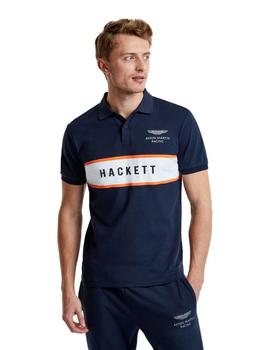 Polo Hackett Aston Martin Racing Marino Para Hombre