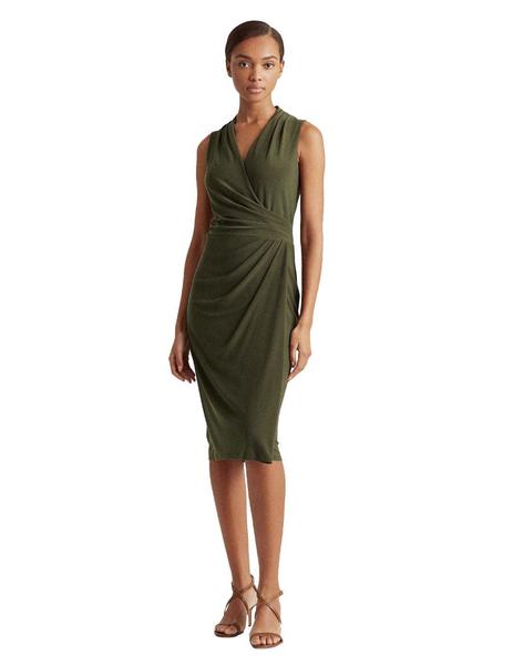 Desde barril Himno Vestido Ralph Lauren Faria Verde Para Mujer