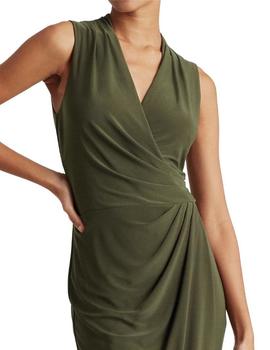 Vestido Ralph Lauren Faria Verde Para Mujer