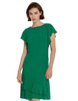 Vestido Ralph Lauren Cyrena Verde Para Mujer