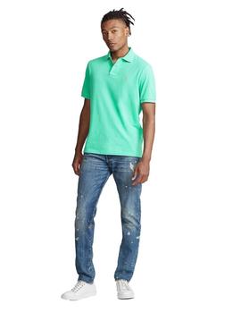 Polo Ralph Lauren Verde Claro Custom Slim Fit