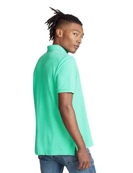 Polo Ralph Lauren Verde Claro Custom Slim Fit