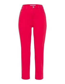 Pantalón Brax 5 Bolsillos Rojo Para Mujer