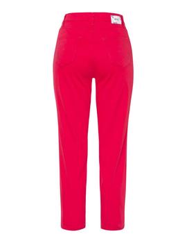 Pantalón Brax 5 Bolsillos Rojo Para Mujer