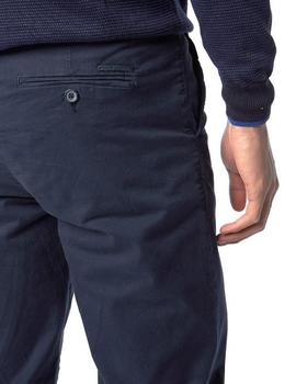 Pantalones Gas Chinos Marino Para Hombre