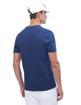 Camiseta Blauer Marino Logo Para Hombre