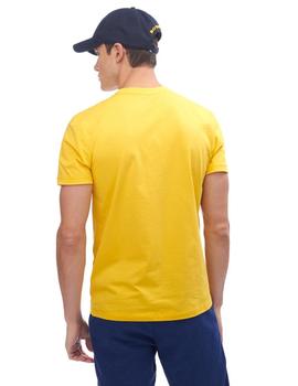 Camiseta Blauer Amarilla Para Hombre