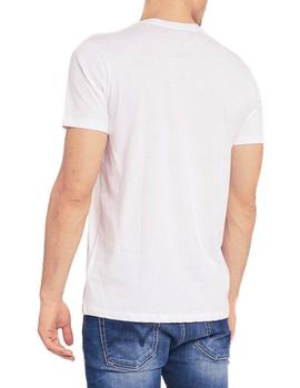 Camiseta Gaudi Blanca Con Texto Frontal Para Hombre
