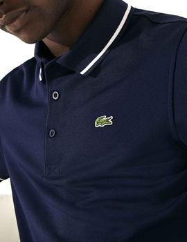 Polo Lacoste SPORT Técnico Tenis Marino Para Hombre