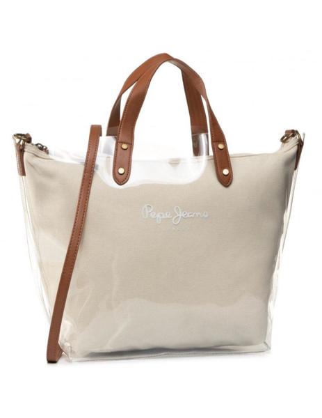 Pepe Jeans Shopper Beige Mujer