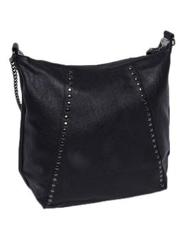 Bolso Jeans Negro Para Mujer