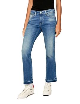 Pantalones Pepe Jeans Vaqueros Tobilleros Para Mujer