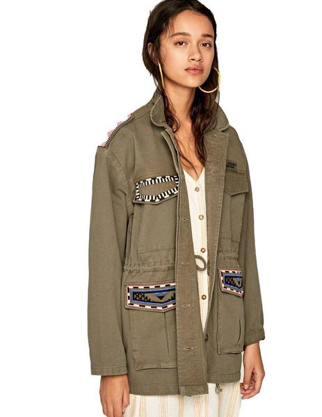 Materialismo ley presentar Chaqueta Pepe Jeans Inspiración Militar Monica Para Muje