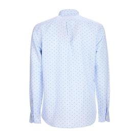 Camisa Harmont - Blaine Estampada Azul Para Hombre