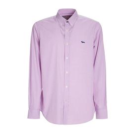 Camisa Harmont - Blaine Pata de Gallo Rosa Para Hombre