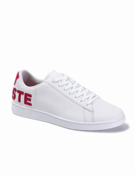 Lacoste Carnaby Blanco y Rojo Para Hombre