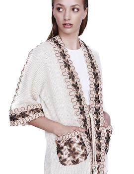 Chaqueta The Extreme Collection Beige Deisy Para Mujer