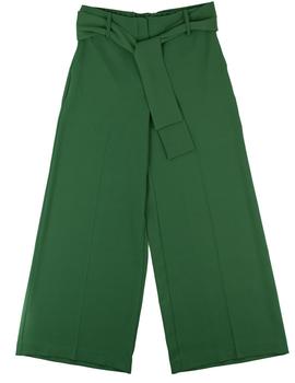 Pantalón Parole Ancho Lazo Verde Para Mujer