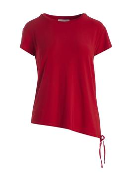 Camiseta Silvian Heach Luvuvu Roja Para Mujer