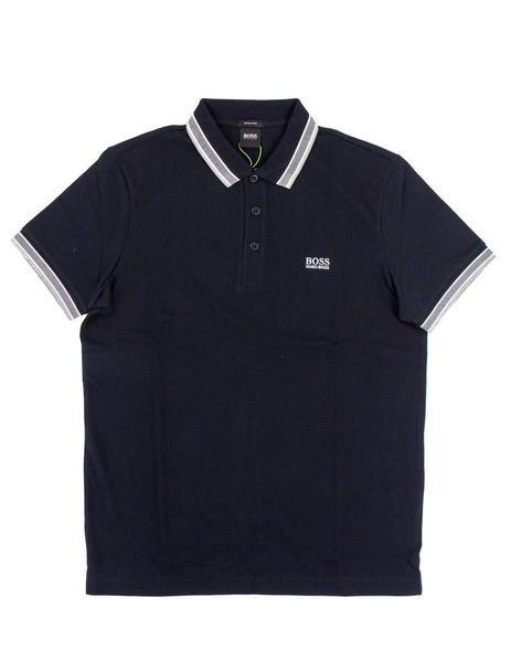 polo negro hugo boss