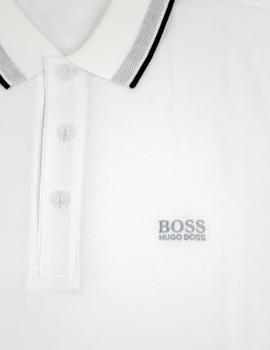 Polo Hugo Boss Blanco Para Hombre