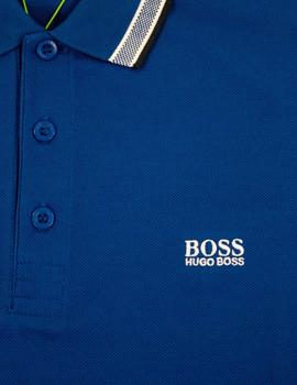 Polo Hugo Boss Azulón Para Hombre