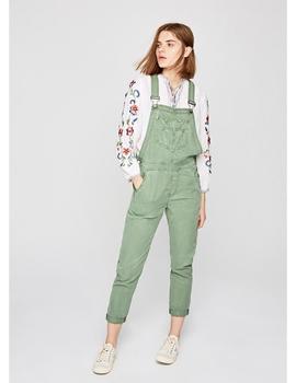 Peto Pepe Jeans Tejido Fluido Explorer Verde Para Mujer