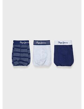 Pack 3 Boxers Pepe Jeans Mac Para Hombre
