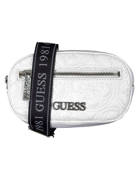 Riñonera Guess Manhattan Blanca Para Mujer