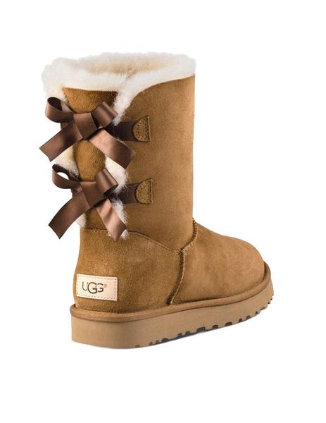 Kakadu jugar Desaparecer Botas Ugg Bailey Bow II Tostado Para Mujer