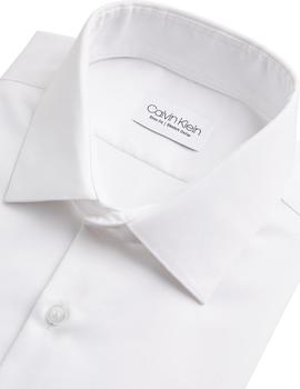 Camisa Calvin Klein Blanca De Traje Para Hombre