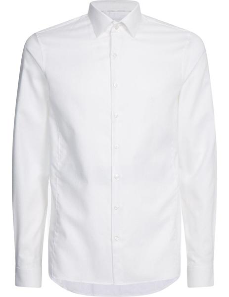 Camisa Calvin Klein Blanca Para Hombre