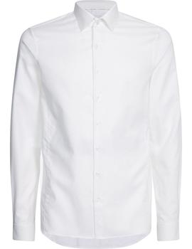 Camisa Calvin Klein Algodón Blanca Para Hombre