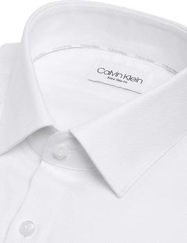 Camisa Calvin Klein Algodón Blanca Para Hombre