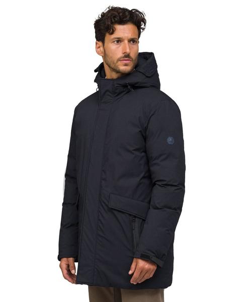 Parka Etiem Plumas Marino Para Hombre
