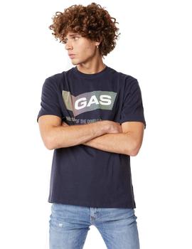 Camiseta Gas Shiro Marino Para Hombre