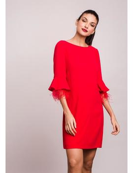 Vestido Rojo De Fiesta de Alba Conde para mujer