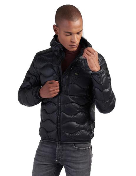 Plumifero hombre on sale negro