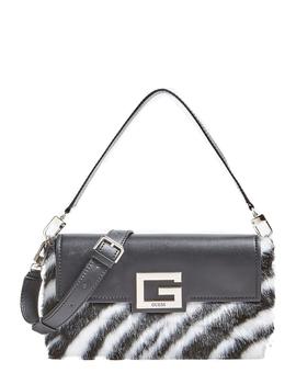 Bolso Guess Brightside de Hombro Cebra Para Mujer