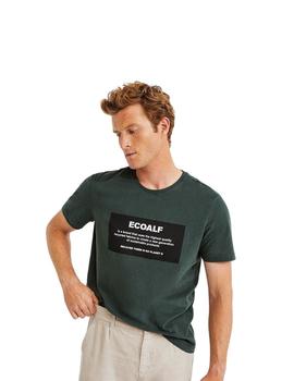 Camiseta Ecoalf  Natal Verde Para Hombre