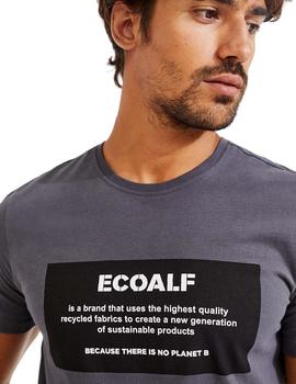 Camiseta Ecoalf  Natal Gris Para Hombre